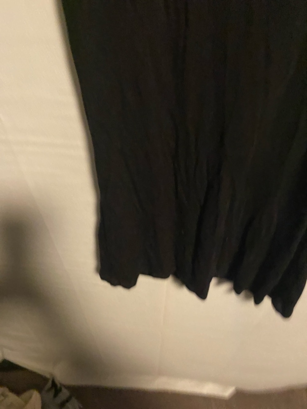 BCBGMaxAzria Black Ribbed Racerback Tank - Picture 3 of 5